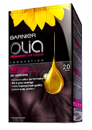 Garnier Olia barva na vlasy 20 černá /be - Kosmetika Pro ženy Vlasová kosmetika Barvy
